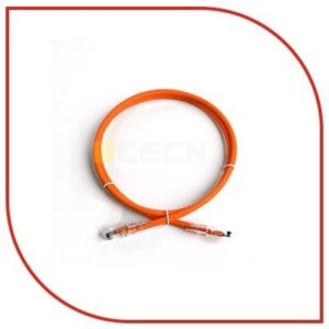 ProLink CAT6 UNSHIELDED PATCH CORD W/ T568B WIRING, 0.5M, LSZH Orange