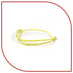 ProLink CAT6 UNSHIELDED PATCH CORD W/ T568B WIRING, 0.5M, LSZH Yellow