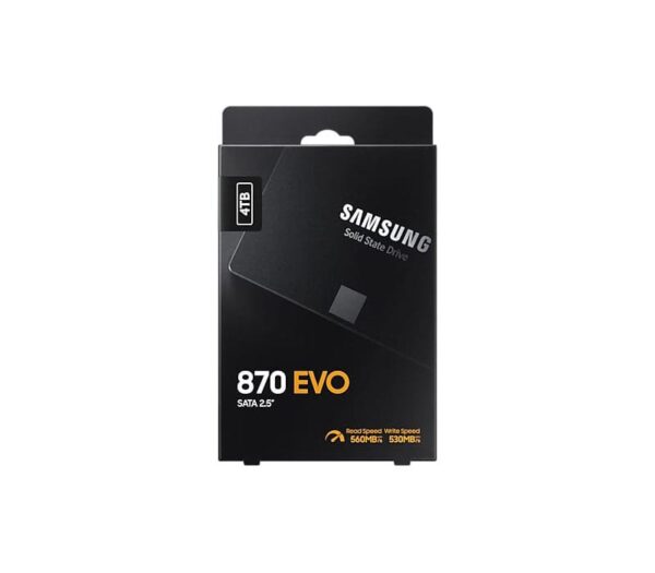 Samsung SSD 870 EVO 4TB 2.5 inches Internal – MZ-77E4T0BW - Image 4
